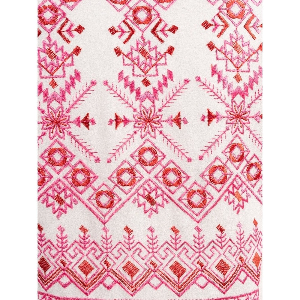Hale‎ Bob Clary Embroidered Mini Dress XS New - Picture 9 of 9